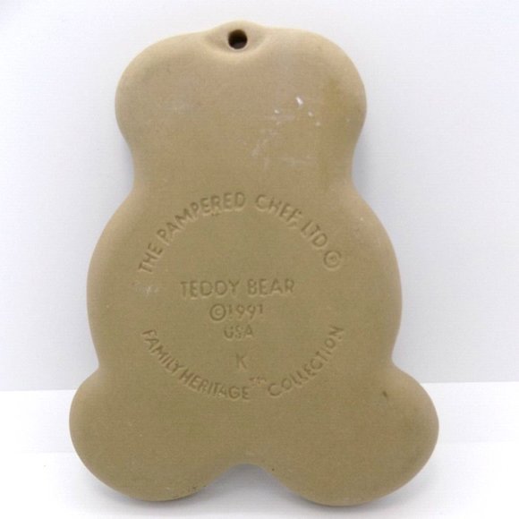 The Pampered Chef Teddy‎ Bear Cookie Press Mold 1991 - Picture 2 of 3